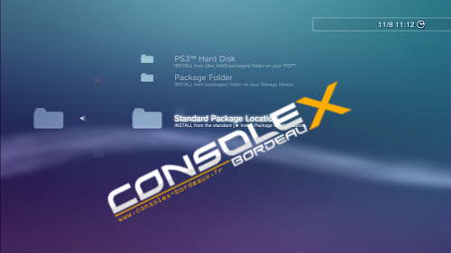 gestionnaire pkg ps3